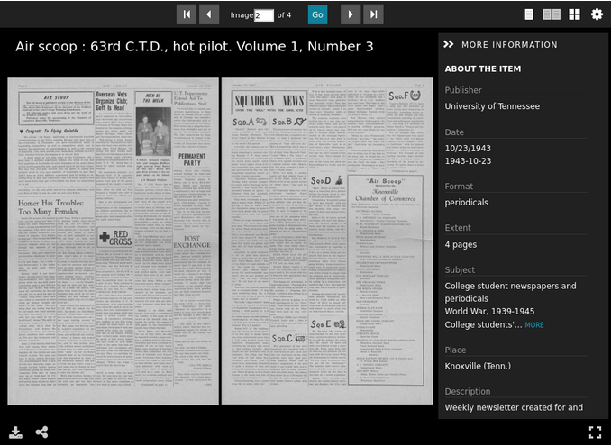 An Example of Book in UV