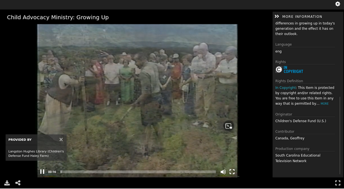 Video Rights Example